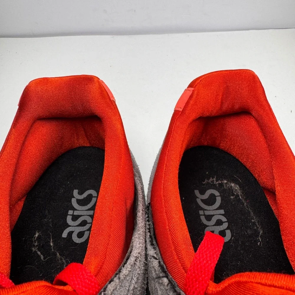 Asics Gel Lyte V Men's size 12 High Voltage Orange Suede Mesh Sneakers H515L